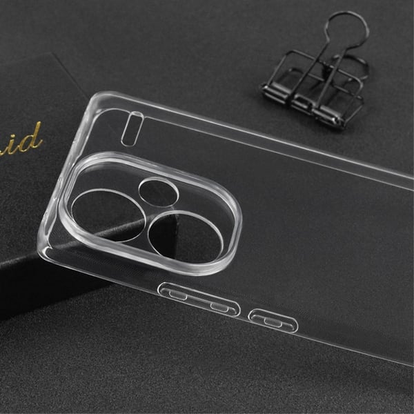 Ultratynt gjennomsiktig etui for Xiaomi Redmi Note 13 Pro+