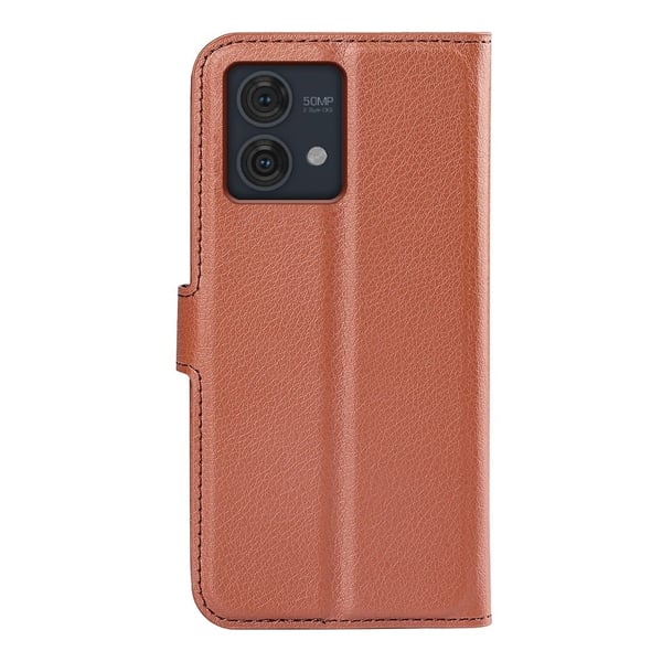 Classic Motorola Moto G84 Flippetui - Brun