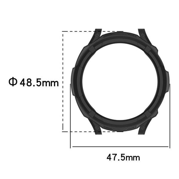 Samsung Galaxy Watch6 Classic 47 mm TPU-beskyttelse - Hvit