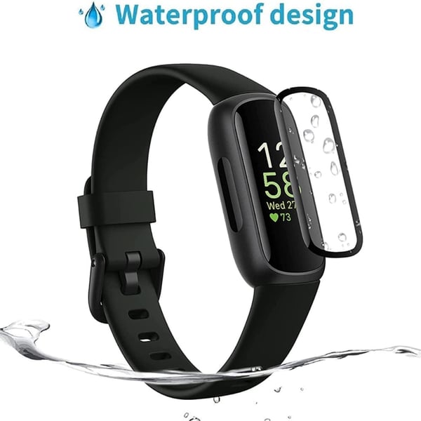 Fitbit Inspire 3 HD Clear 3D Film skjermbeskytter