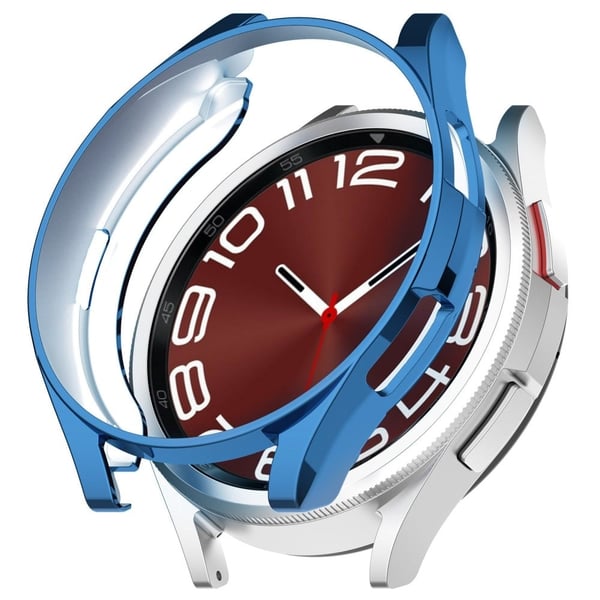 Samsung Galaxy Watch Galvanisert TPU Smart Watch Frame-etui - Blå