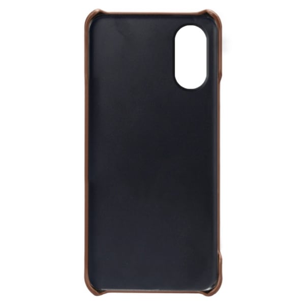 Dual Card Etui Sony Xperia 5 V - Brun
