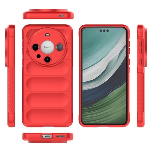 Deksel med mykt grep for Huawei Mate 60 Pro - Rød