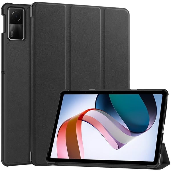 Svart trefoldig skinnstativveske for Xiaomi Redmi Pad SE