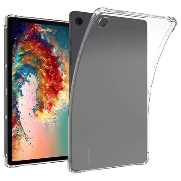 Samsung Galaxy Tab A9 Plus läpinäkyvä, silikoninen tabletin suojus