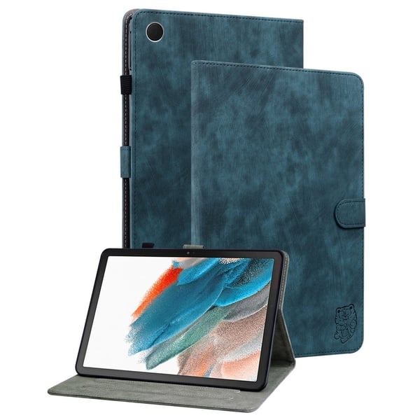 Grønt Samsung Galaxy Tab A9 skinndeksel med justerbart stativ