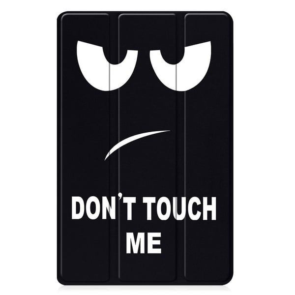 Samsung Galaxy Tab A9 Tri-fold Stand Tablet Leather Case - Ikke Rør Meg
