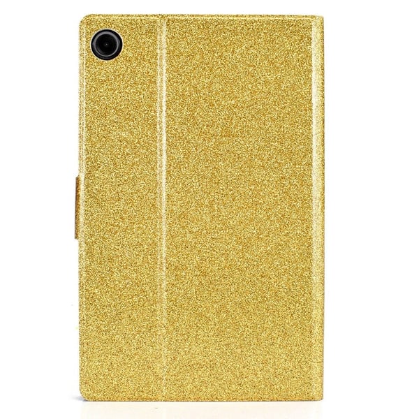 Samsung Galaxy Tab A9 Plus Glitter Leather Case - Beskyttelsesdeksel Med