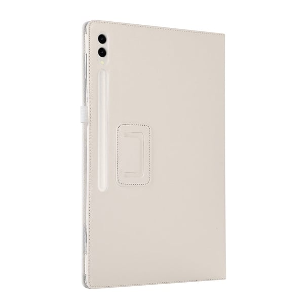 Brunt lærdeksel med tosidig stativ til Samsung Galaxy Tab S9 Ultra