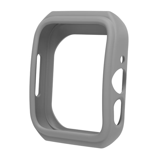 Silikonklokkeveske Oppo Watch 3 Pro / Watch 4 Pro ripebestandig rammeklokkedeksel - Grå