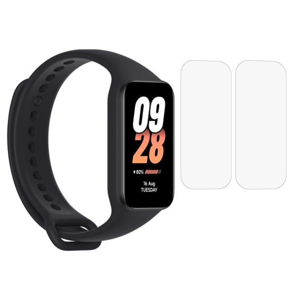 2Pcs / Pack Xiaomi Smart Band 8 Active Skærmbeskytter Ultra Clear Watch Skærmbeskytter