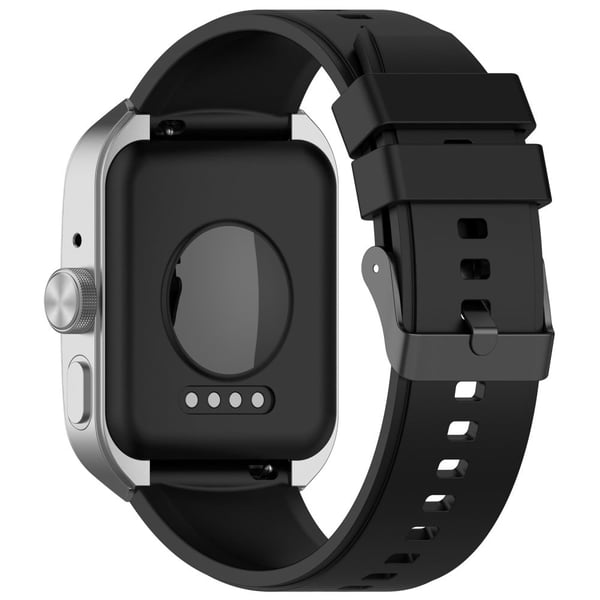 Oppo Watch 4 Pro Silikonklokkebånd 22 mm justerbar rem - Svart
