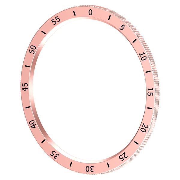 Samsung Galaxy Watch6 Classic 47 mm støtsikker klokkering med ring for urskiveplate - Rose Gull