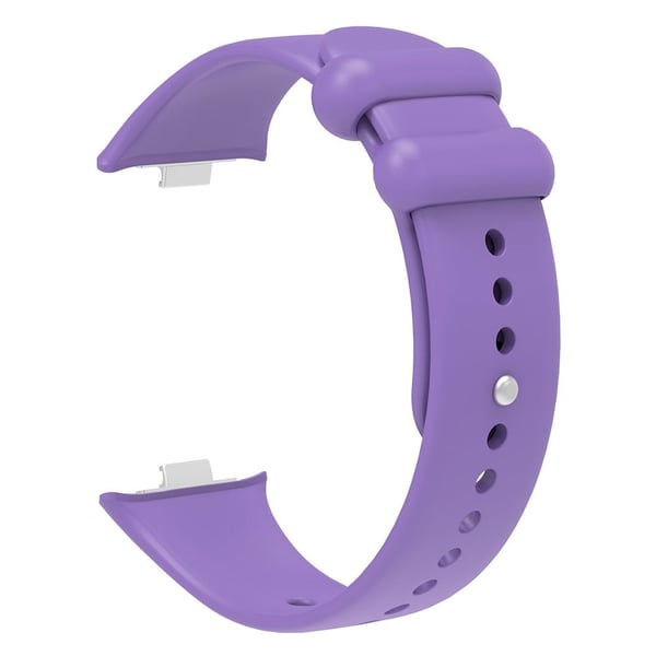 Xiaomi Smart Band 8 Pro / Redmi Watch 4 Klokkerem Silikon Erstatningsarmbånd - Lilla