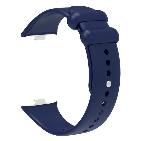 Xiaomi Smart Band 8 Pro / Redmi Watch 4 Klokkerem Silikon Erstatningsarmbånd - Midnattsblå