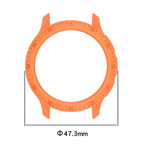 Garmin Venu 3 Flexible Case Cover Ridsefast Quick Release Watch Bumper Case med Dial Plate - Lyserød