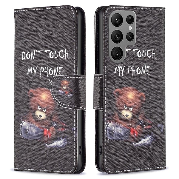 Wonderland Samsung Galaxy S24 Ultra flip-etui - Bjørn