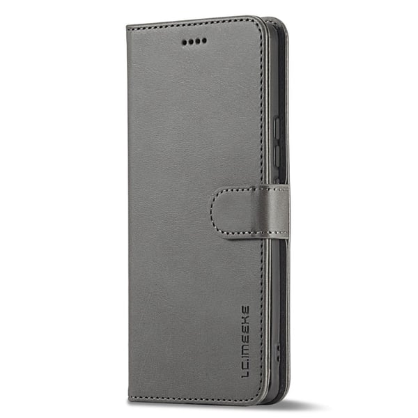 LC.IMEEKE Honor 90 Pro flip etui - Sølv/Grå