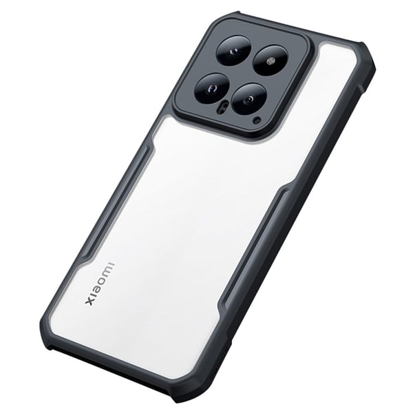 Stødsikkert Xiaomi 14 hybridcover - Gennemsigtig