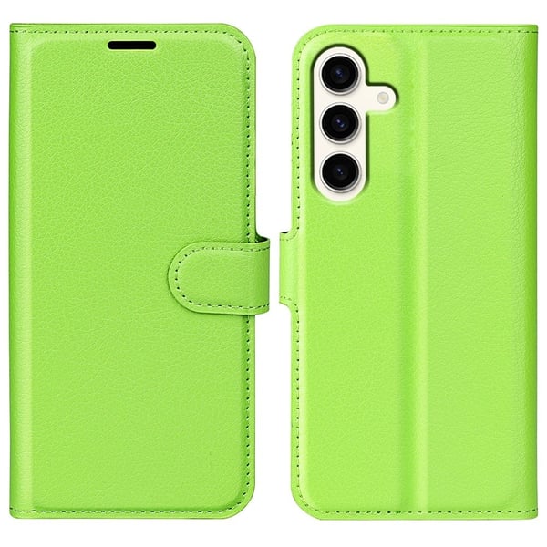 Classic Samsung Galaxy S24 Plus flip etui - Grønn