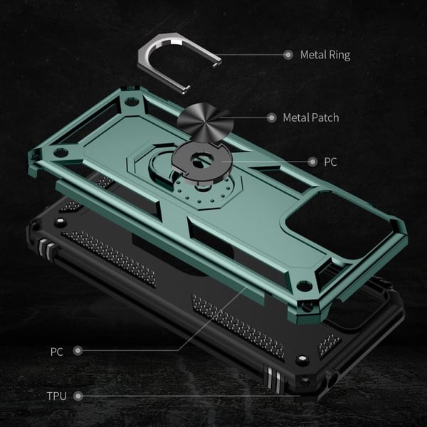 Bofink Combat Motorola Moto G14 deksel - Grønn