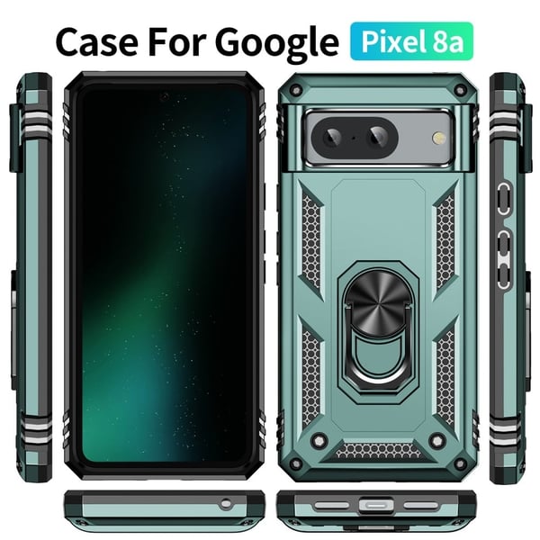 Bofink Combat Google Pixel 8A deksel - Grønn