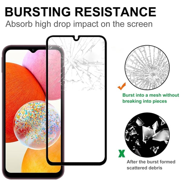 Skyddsglas med hög beröringskänslighet till Samsung Galaxy A15