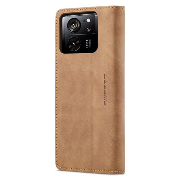 CaseMe Xiaomi 13T / Xiaomi 13T Pro / Xiaomi Redmi K60 Ultra vintage-etui - Brun