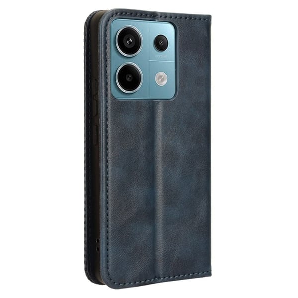 Bofink Vintage Xiaomi Redmi Note 13 Pro 5G  læderetui - Blå