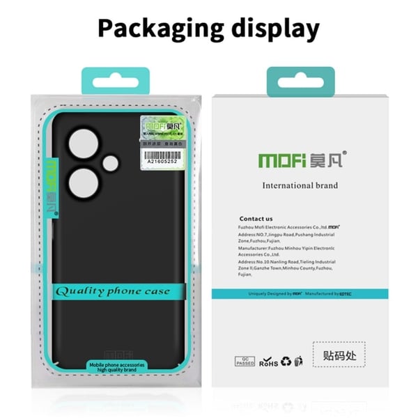 MOFI Xiaomi Redmi Note 13 Pro Plus slim shield deksel - Rød