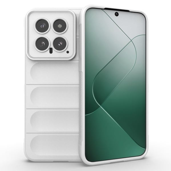 Deksel med mykt grep for Xiaomi 14 - Hvit