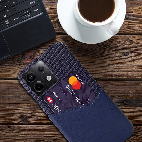 Bofink Xiaomi Redmi Note 13 Pro 5G  kortdeksel - Blå