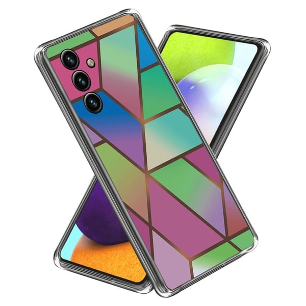 Marmordesign Oppo A15 deksel - Style E