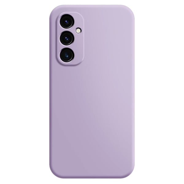 Mikrofiberforet blødt gummi Samsung Galaxy A25 cover - Lilla