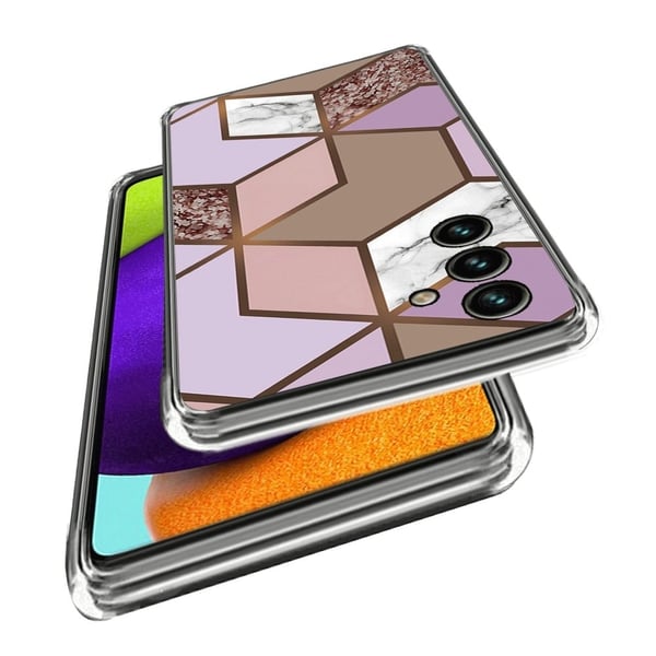 Marmordesign Samsung Galaxy A05s deksel - Style A