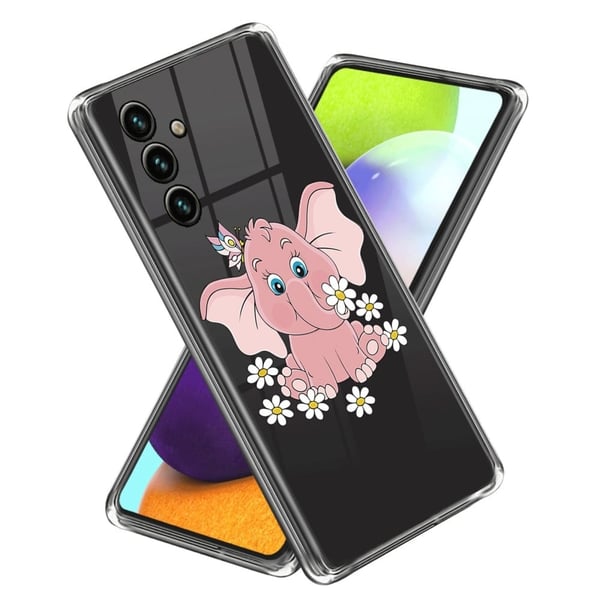 Deco Samsung Galaxy A05s deksel - Rosa Elefant