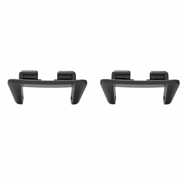 1 par Huawei Band 8-stik 12 mm udskiftelig forbindelsesadapter i zinklegering (armbåndsstil) - Sort