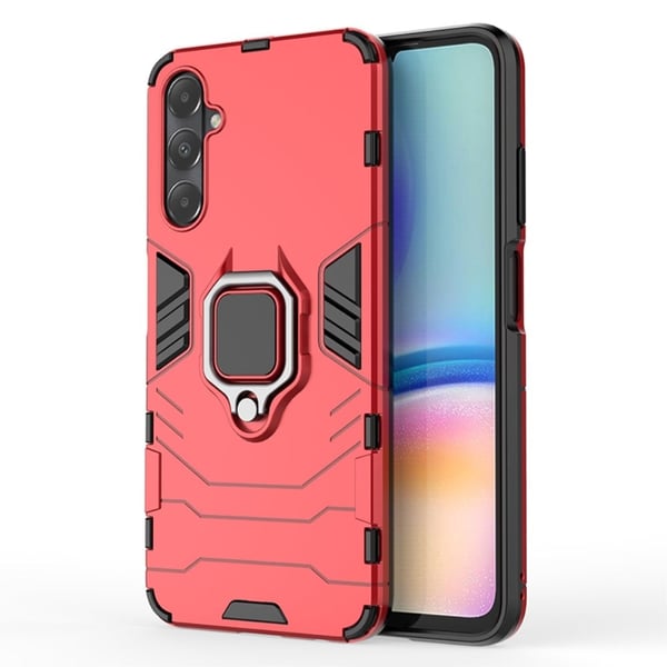Støtsikkert Samsung Galaxy A05s Panther-telefonetui - Rød