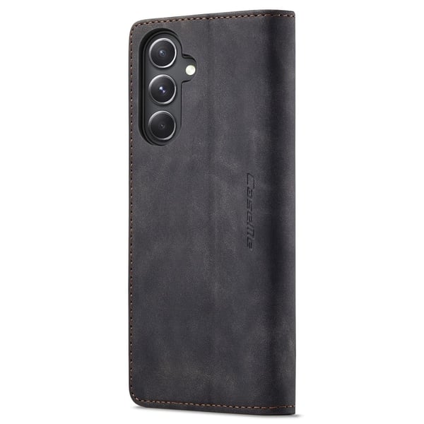 CaseMe Samsung Galaxy S23 FE smooth etui - Sort