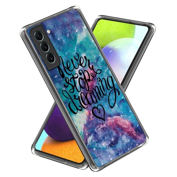 Deco Samsung Galaxy S24 deksel - Aldri Slutte Å Drømme