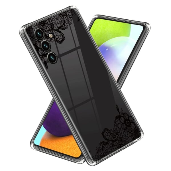 Deco Samsung Galaxy A35 deksel - Blondeblomst