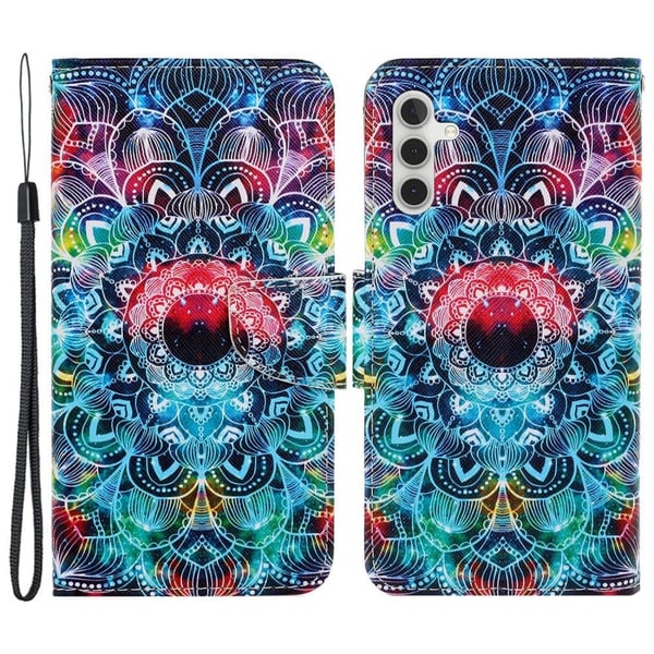 Wonderland Samsung Galaxy S24 flip-etui - Mandala