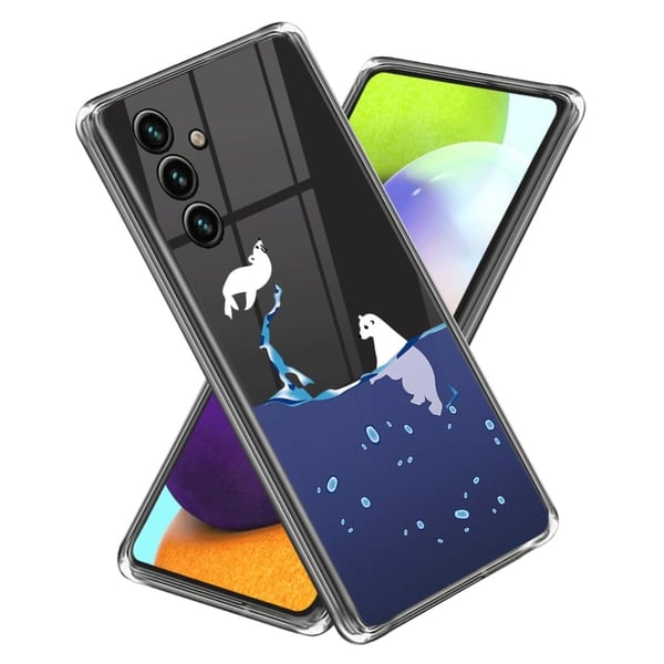 Deco Samsung Galaxy A15 deksel - Isbjørn