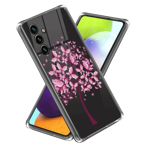 Deco Oppo A15 deksel - Rosa Blomster