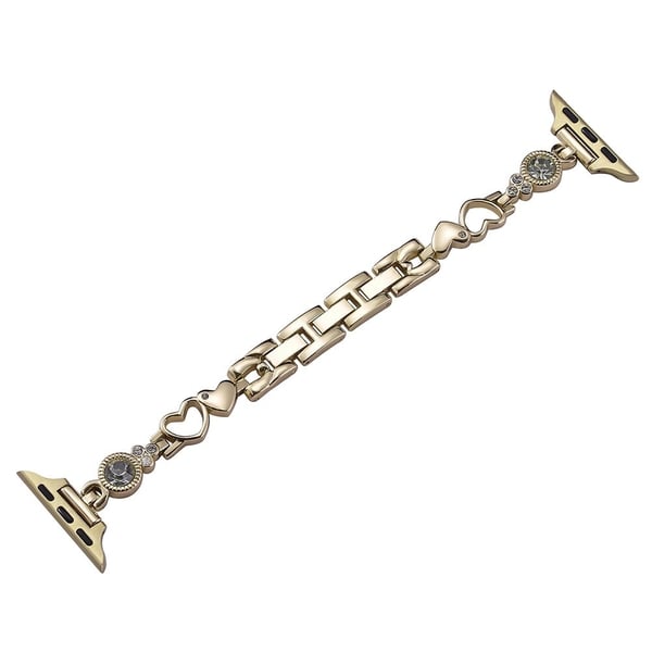 Apple Watch 49mm / 45mm / 44mm / 42mm Rhinestone Decor Watch Band - Gull
