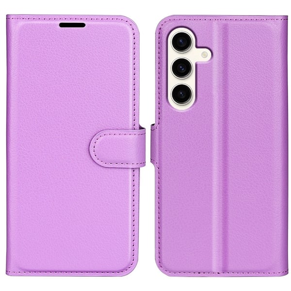 Classic Samsung Galaxy S24 Plus flip etui - Lilla