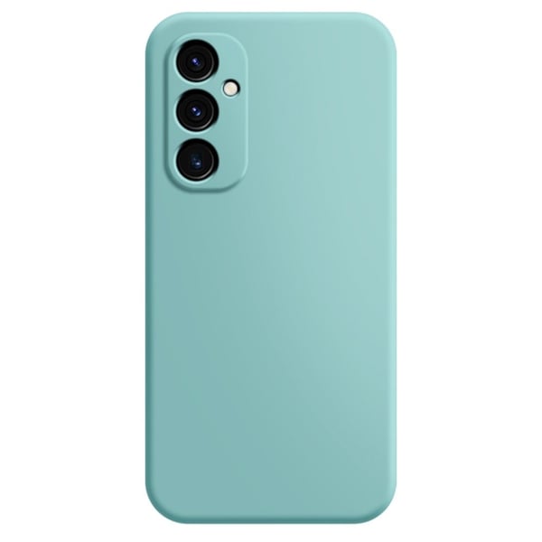 Mikrofiberfôret deksel i mykt gummi for Oppo A15 - Grønn