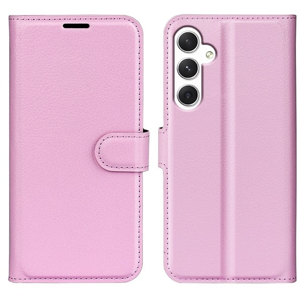Classic Samsung Galaxy S24 flipfodral - Rosa