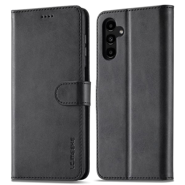 LC.IMEEKE Samsung Galaxy A05s flip etui - Sort
