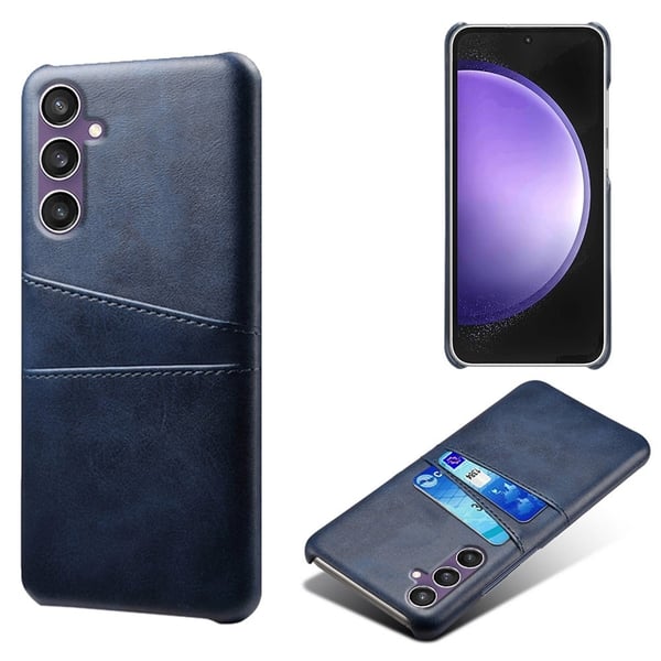 Dual Card Samsung Galaxy S23 FE cover - Blå